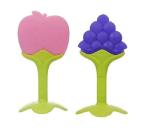 Manan Shopee Kids Multicolor Silicone Teether (Pack Of 2)
