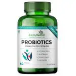 Simply Herbal Probiotics 50 Billion CFU - 14 Strains Prebiotic Supplement | Probiotics for Gut Health | Good for Digestive, Immunity, Boost Metabolism, Gas & Bloating Support | for Men and Women - 60 Capsules