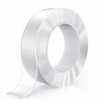 V2H Double Sided Tape Heavy Duty - Multipurpose Removable Traceless Mounting Adhesive Tape for Walls, Washable Reusable Strong Sticky Strips Grip Tape