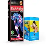 Herbshd Dr. Ortho Oil 120ml and Ruma-T Capsule For Ayurvedic Joint Pain