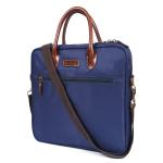 The Constant Polyester Laptop/Tablet Bag with Adjustable Strap for Men & Women | 16inch Laptop Travel Bag - Blue