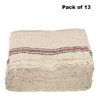 URBAN BUY Cotton floor Cleaning cloth Sweeping cloth Dusting cloth pocha & Multicolour, (Pack of 13)