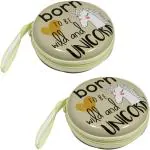 StealODeal Multicolor Aluminium Zipper Headphone Case