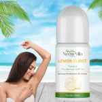 neemvilla Lemon Roll On Deodrant.Stay Fresh and Energized All Day