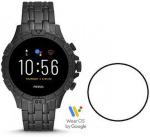 Gangtok Hub Front And Back Screen Guard For Vm-Gen 5 Smartwatch Garrett Hr Black Stainless Steel (Pack Of 2)