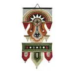 VARUNAVI Hand Loom Cotton 29 Tapestry Wall Hanging for Home Decor (Multicolor, 14 X 27)