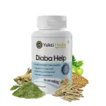YUKTI HERBS Diaba Help Ayurveda HDPE Bottle Capsules 60- Count