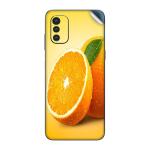 GADGETSWRAP Printed Vinyl Skin Sticker for Nokia G21 - orange fruits