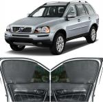 Able Dotnet Half Car Sun Shade Curtains for Volvo- XC90 Old Set of 6 (2002 to 2014 Model)