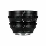 Artek 7Artisans 12mm T2.9 Large Aperture APS-C Ultra Wide Angle Cine Lens, Manual Fixed Focus Low Distortion Cinema Lens Compatible for Sony E-Mount A7 Series FX3 A7S3 A7M3 A7R3 A7M4, Black