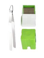 Blue Wonder Stainless Steel Roti Chimta Tong With Steel and Plastic Potato Chipser French Fries Chips Maker Machine Snacks Finger, Potato Finger Chips Cutter and Multicolour, Pack of 2