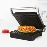 Borosil Mega Jumbo Grill Sandwich Maker, 2000W, 180 Degree Open Flexibility, Non-Stick Coating, Makes 6 Sandwiches