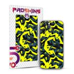 PROSKINS Yellow Edges Matte Textured Mobile Back Skin/Sticker Only for Samsung Galaxy S10e 2019 (SM-G970F)