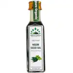 Hillpure Organic Premium Cold Pressed Neem seed Oil,100% Pure & Natural for Face, Hair & body (65 ml, Glass Bottle)