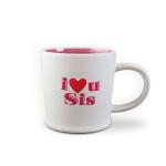 Archies Unique and Stylish | Cool Funky Gift | Ceramic I love You Sister Printed Coffee Mug Best Gift For Best Friend | Girl Friend And Family Mambers Birthday gift (Set of 1)