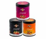 Nutshine Flavored Almonds (Cheese, Caramel and Peri Peri) Combo Pack Non-Fried Zero Oil Healthy Snack - Pack of 3 (90 gm x 3)