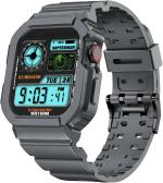 Speeqo Thermoplastic Polyurethane Grey Smart Watch Strap For Apple Watch Series 8