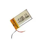 KP Original Battery 411525 3.7v 400mah Rechargeable Battery for Smart Watch/Bluetooth Headset/Speaker (with Back Sticker)