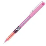 Pilot Hi-Tecpoint V5 0.5mm Extra Fine Point Pure Liquid Ink Roller Ball Pen | Pack of 12 | Pink Ink