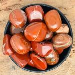 Crystal Divine Red Jasper Chakra Healing Stones Crystal Tumble Stone For Vastu Item Decorative Items & Home Decor Items Crystal Showpieces For Feng Shui Office Decor Table Decor Meditation Item Gifts