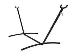 Hangit Black Steel Hammock Stand For Non-spreader Bar Hammocks