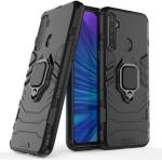 KWINE CASE Realme 5, Realme 5I Black Plastic Back Cover