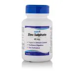 Healthvit Zinc Sulphate 50mg for Supports A Healthy Immune System 60 Tablets