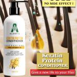 ALOETIC keratin protein Hair conditioner -200 ml | dandruff control | anti hair fall | soft and silky hair | hair volumizing | frizz hair control | all hair type | long hair | damage hair repair | for men and women.