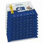 CIR Soft Body Cleansing Wet Bed Bath Wipes for Adults | Extra Large, 10 Wipes/Pack (Pack of 9), 90 Wipes