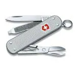 Victorinox Classic SD Alox Swiss Army Knife 58 mm, Silver, 0.6221.26
