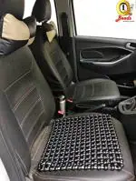 Q1 Beads Wooden beads acupressure mat Lumber Support Car bead seat/heating pad/gel pad cover cushion CAR/Office chair/Home Chair/Sofa/Truck(1 Pack)