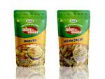 1BHAAV Mixture sev/Kota Ki Namkeen Kadke Sev Mote Sev combo Pack of 2 (250gm)