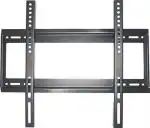 RISSACHI 26-55 Inches Fixed LED LCD Plasma Wall Mount for TV (Black)