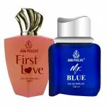 John Phillips FIRST LOVE-MR BLUE | Long Lasting | Combo Eau de Parfum (60+100 ml )