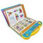 AP KIDS TOYS Intelligence Book Sound Book for Children, English Letters & Words Learning Book, Fun Educational Toys. Activities with Numbers, Shapes Learning Book for Toddlers ( Multi Color )