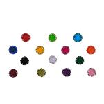 Comet Busters Multicolor Stone Bindi For Women