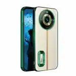 Star Craftune Electroplated Logo View Back Case Cover for Realme 11 Pro 5G | Realme 11 Pro Plus 5G | Slim Shockproof |Super Soft TPU | Raised Edges | Anti-Shock |(Green)