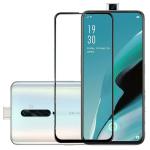 Hobbytronics Oppo Reno 2F Black Glass Scratch Resistant, Anti Fingerprint with Bubble Proof, Screen Protector (18 x 10 x 2 cm)