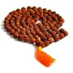 MITHILA HANDICRAFTS Five Face Rudraksh Mala | Panch Mukhi Rudraksh Mala | Lab Tested | Holy & Auspicious Jap Mala | Natural Rudraksha 108+1 Beads.
