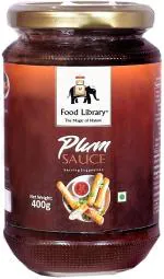 Food Library The Magic of Nature Plum Sauce, 400 G (Pack Of 1)