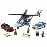 Lego City Police High Speed Chase Building ( 294 Pcs) 60138 Blocks for Kids age 5Y+ (Multi Color)