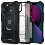 Spigen Nitro Force Matte Black Polycarbonate, Thermoplastic and Polyurethane Back Cover Case Compatible with iPhone 13 7.62 x 1.02 x 15.24 cm