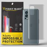 FIRST MART Matte Back Impossible Flexible Nano Fiber ( 4 Layer) for OnePlus Nord 2 5G