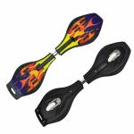 RONTENO Aluminium 360 Degree Rotating Alloy Two Wheel Wave Board Wheel Skating(1-Pc,Only One Design)