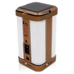 Pick Ur Needs 4 Side Tube Emergency Light with Solar Extra Bright Light Lantern Light