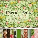 Qatalitic Pattern Design Printed Papers For Art &Amp; Craft (Vs12011), Size: 12 X 12 Inch For Greeting Cardmaking &Amp; Project Book Making (24 Patter