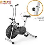 Bionfit Black, Silver Fixed Handle Exercise Cycle Air Bike