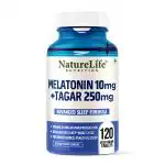 Naturelife Nutrition Melatonin 10 mg and Tagar 250 mg Health Supplement 120 Tablets