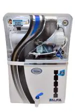 ALFA 12 L RO + UV + UF + TDS Control + UV in Tank + Water Purifier (White)