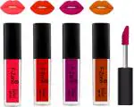 OUR BEAUTY Multicolor Kiss Proof Velvet Matte Liquid Lipstick 56, 16 Ml (Pack Of 4)